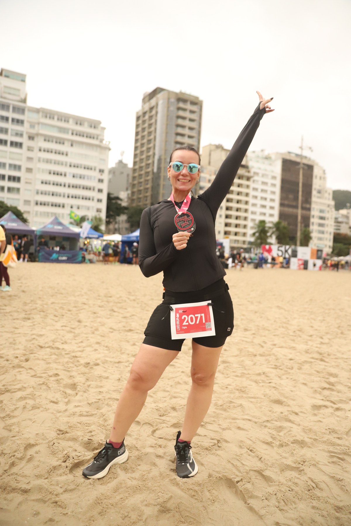 Atleta em prova